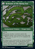 Jugan Defends the Temple // Remnant of the Rising Star (NEO-194) - Kamigawa: Neon Dynasty: (fandfc, enchantment)