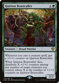 Quirion Beastcaller (PPDMU-175P) - Dominaria United Promos