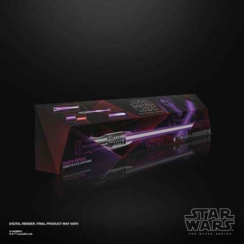 Star Wars Black Series Elite Darth Revan Force FX Lightsaber