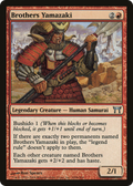 Brothers Yamazaki (CHK-160B) - Champions of Kamigawa Foil