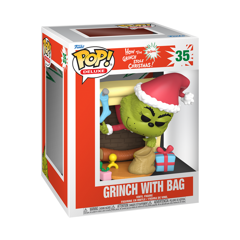 (PRE-ORDER) POP! Deluxe: HtGSC- Grinch w/Bag