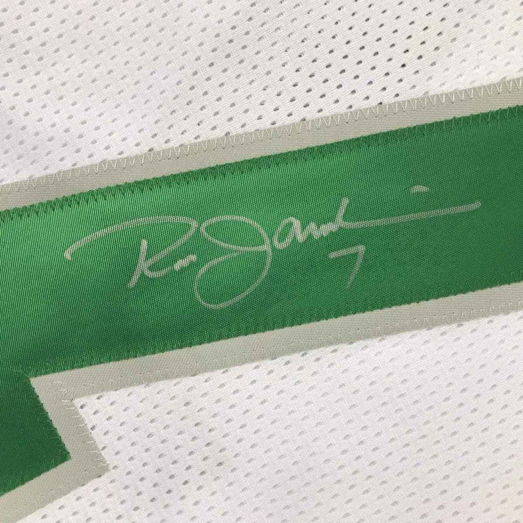 Autographed/Signed Ron Jaworski Philadelphia White Football Jersey JSA COA