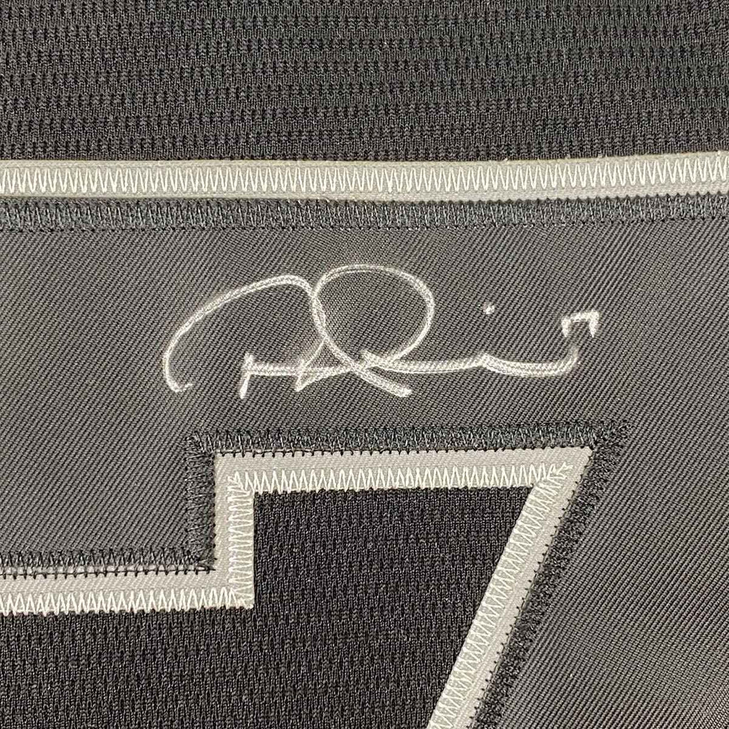 Autographed/Signed Rhys Hoskins Big Fella Players Weekend Black Baseball Jersey Beckett BAS COA