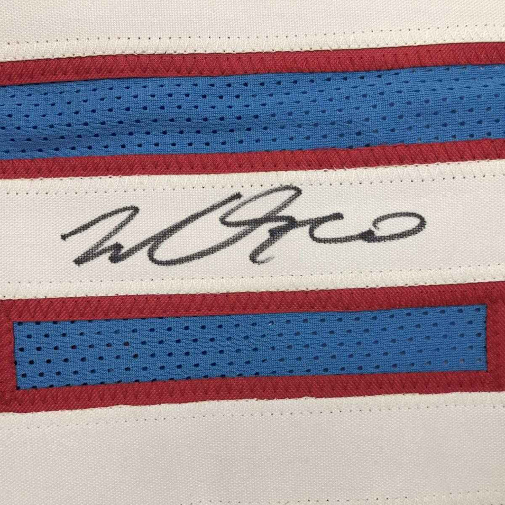 Autographed/Signed Willie Cauley-Stein Sacramento Retro Blue Basketball Jersey JSA COA