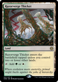 Razorverge Thicket (PPONE-257P) - Phyrexia: All Will Be One Promos Foil