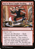 You've Been Caught Stealing (CLB-211) - Commander Legends: Battle for Baldur's Gate