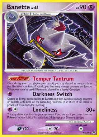 Banette 019/127 - Platinum