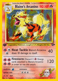Blaine's Arcanine 001/132 - Gym Challenge 1st Edition Holofoil