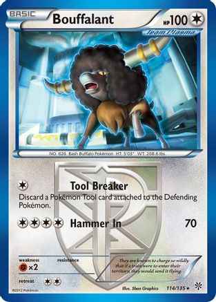 Bouffalant (Team Plasma) 114/135 - Plasma Storm