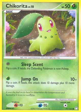 Chikorita 077/123 - Mysterious Treasures