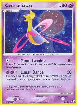 Cresselia 002/106 - Great Encounters Holofoil