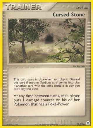 Cursed Stone 072/92 - Legend Maker Reverse Holofoil