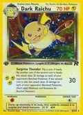 Dark Raichu 083/82 - Team Rocket 1st Edition Holofoil