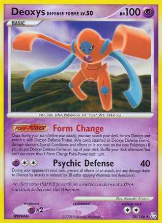 Deoxys Defense Forme 025/146 - Legends Awakened