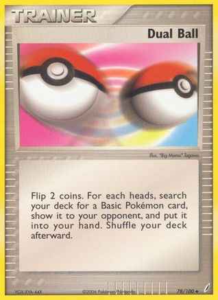 Dual Ball 078/100 - Crystal Guardians Reverse Holofoil