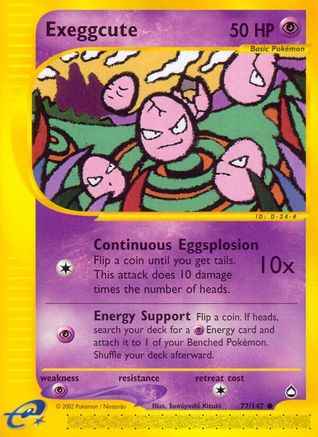Exeggcute 077/147 - Aquapolis