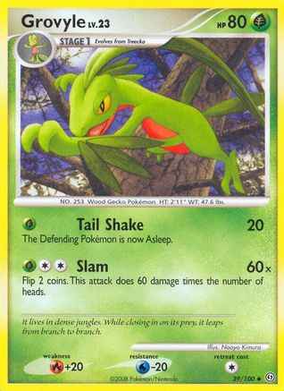 Grovyle 039/100 - Stormfront