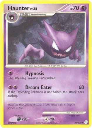 Haunter 050/130 - Diamond and Pearl Reverse Holofoil