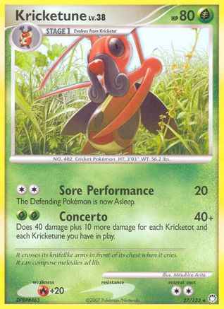 Kricketune 027/123 - Mysterious Treasures