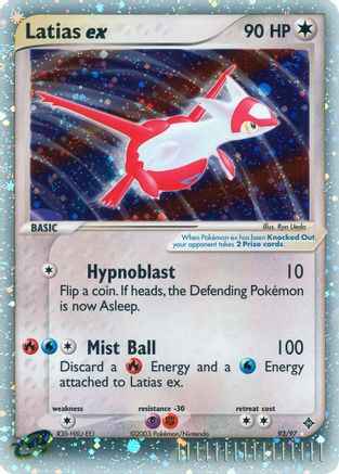 Latias ex 093/97 - Dragon Holofoil