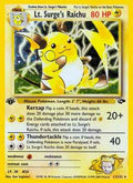 Lt. Surge's Raichu 011/132 - Gym Challenge