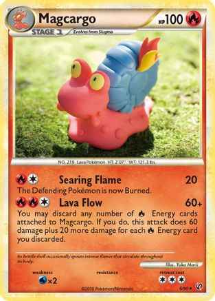 Magcargo 006/90 - Undaunted Holofoil