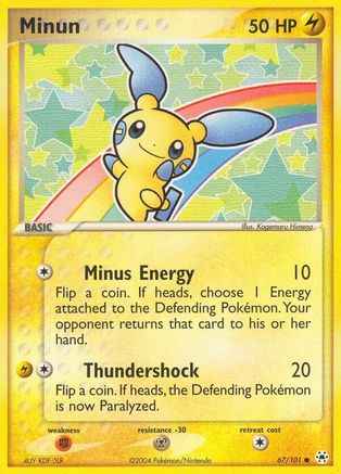 Minun 067/101 - Hidden Legends