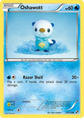 Oshawott 028/114 - Black and White Reverse Holofoil