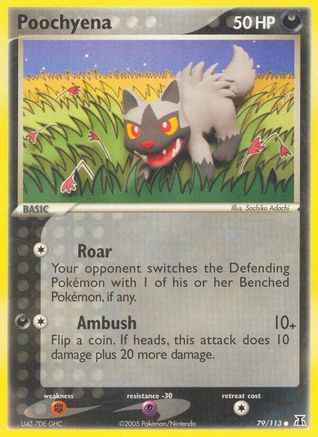 Poochyena 079/113 - Delta Species Reverse Holofoil