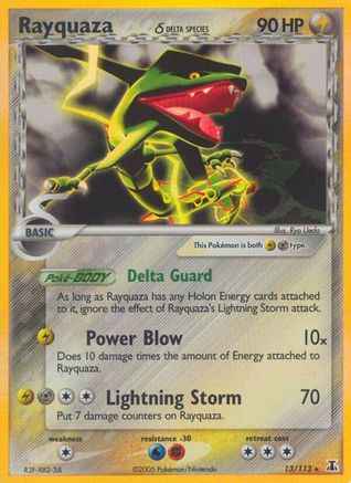 Rayquaza (Delta Species) 013/113 - Delta Species Holofoil