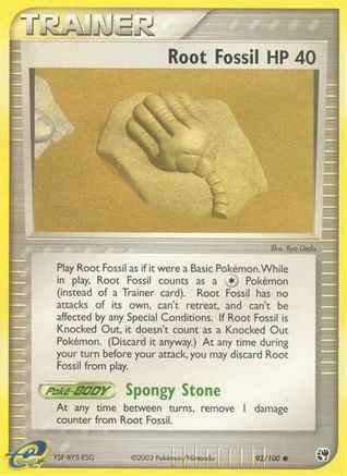 Root Fossil 092/100 - Sandstorm