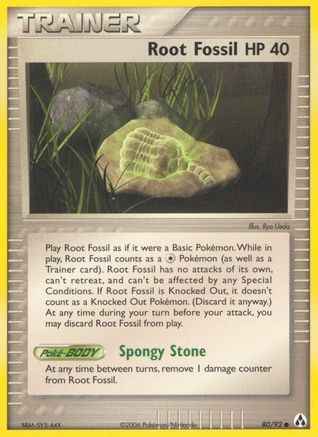 Root Fossil 080/92 - Legend Maker Reverse Holofoil