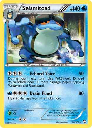 Seismitoad 036/124 - Dragons Exalted