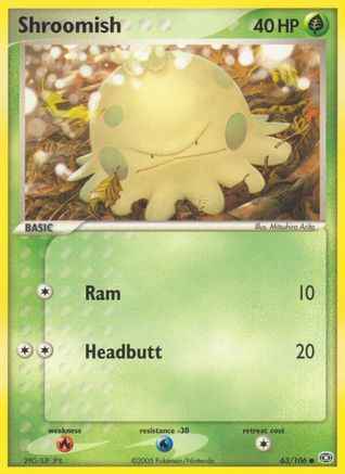 Shroomish 063/106 - Emerald
