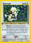 Smeargle 011/75 - Neo Discovery 1st Edition Holofoil