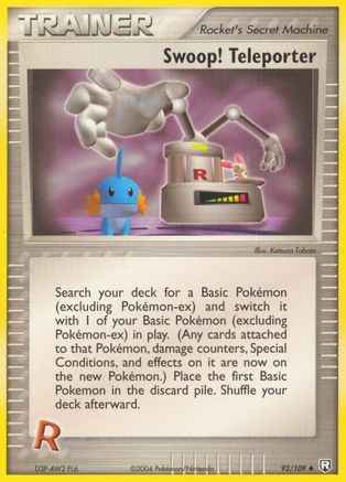 Swoop! Teleporter 092/109 - Team Rocket Returns