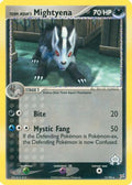 Team Aqua's Mightyena 015/95 - Team Magma vs Team Aqua Reverse Holofoil