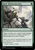 Hard-Hitting Question (MKM-164) - Murders at Karlov Manor Foil