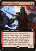 Coercive Recruiter (CMR-662) - Commander Legends: (Extended Art) Foil