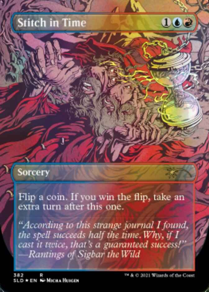 Stitch in Time // Stitch in Time (SLD-382) - Secret Lair Drop (Borderless) Foil