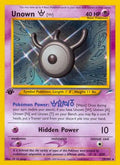 Unown [W] 029/105 - Neo Destiny 1st Edition