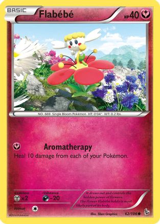 Flabebe 062/106 - XY  Flashfire