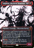 Solphim, Mayhem Dominus (ONE-312) - Phyrexia: All Will Be One: (Showcase) (Borderless)