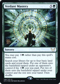 Verdant Mastery (PRE-146S) - Strixhaven: School of Mages Promos Foil