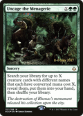 Uncage the Menagerie (PRE-137S) - Hour of Devastation Promos Foil