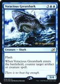 Voracious Greatshark (PRE-70S) - Ikoria: Lair of Behemoths Promos Foil