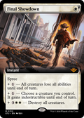 Final Showdown (OTJ-312) - Outlaws of Thunder Junction: (Extended Art, spree) Foil