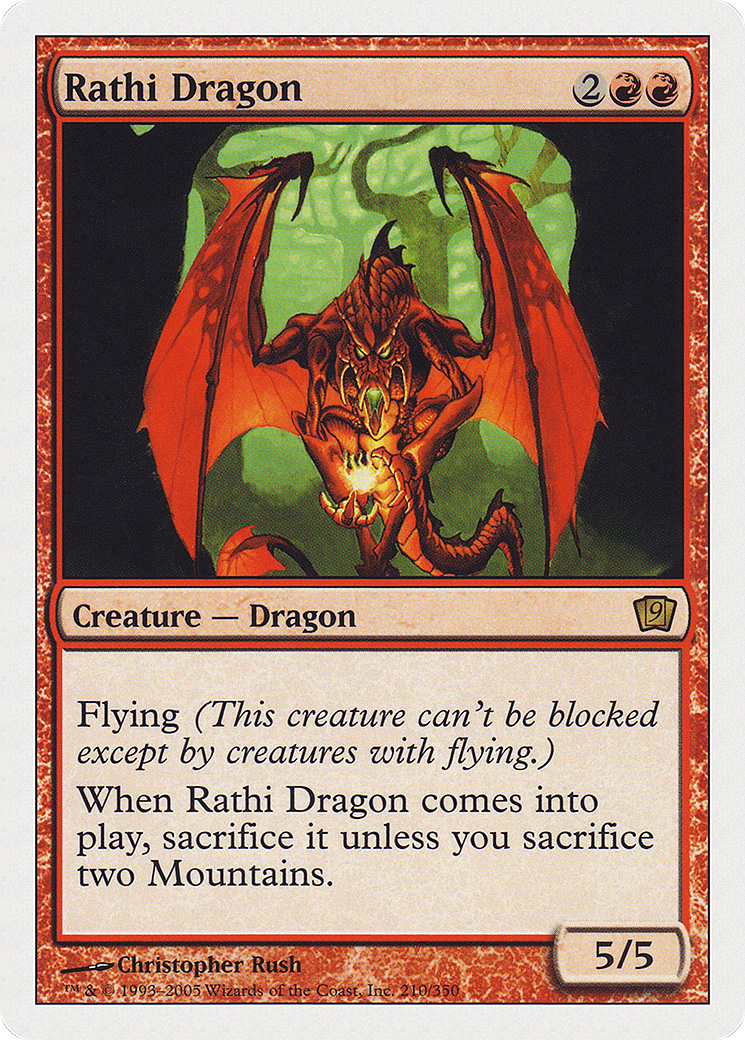 Rathi Dragon (9ED-) - Ninth Edition