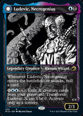 Ludevic, Necrogenius // Olag, Ludevic's Hubris (MID-320) - Innistrad: Midnight Hunt: (Showcase, Double Faced Transform)