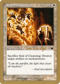 Seal of Cleansing (WCD-TVDL18) - World Championship Decks 2000